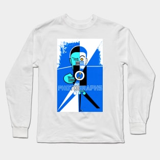 Photography Photographer & Camera Art Deco Design 1936 USA Long Sleeve T-Shirt